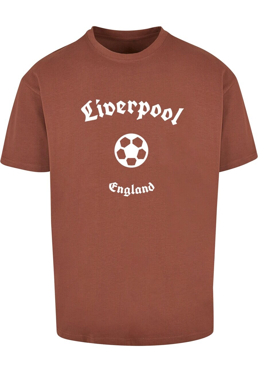 

Футболка Merchcode Liverpool X, коричневый