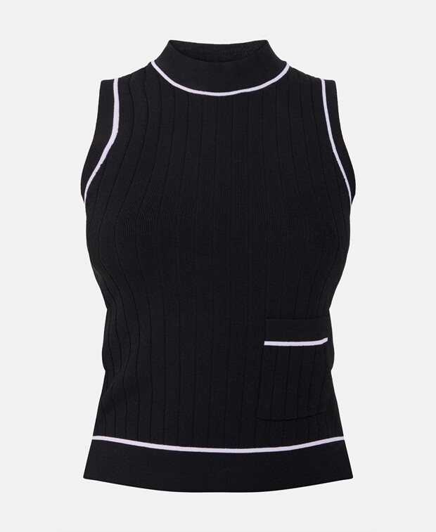 

Пуловер без рукавов Armani Exchange, черный