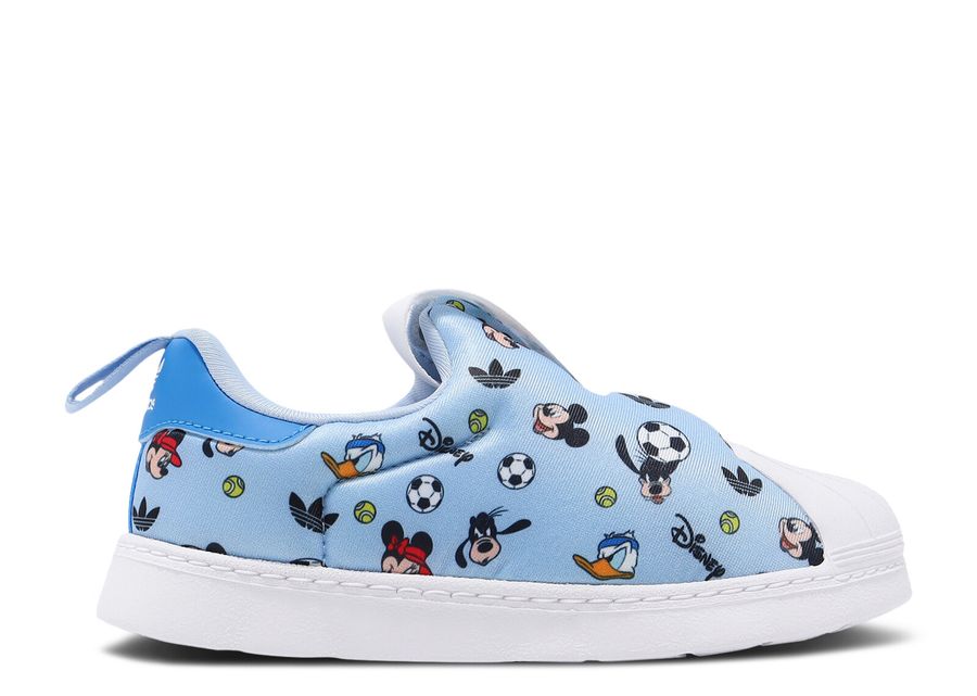 

Кроссовки adidas Disney X Superstar 360 I 'Mickey Mouse', синий