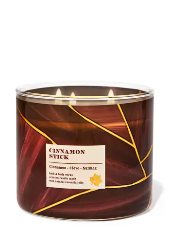 

Свеча с 3 фитилями Cinnamon Stick, 14.5 oz / 411 g, Bath and Body Works