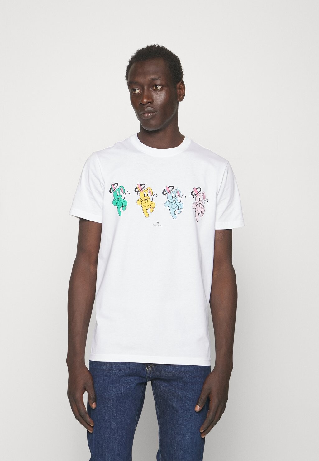 

Футболка с принтом PS Paul Smith, белый