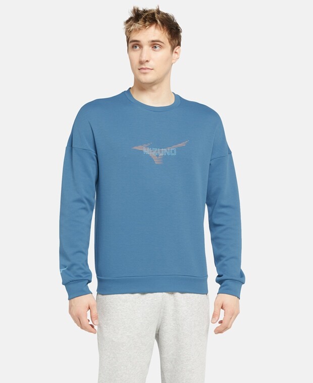 

Толстовка Mizuno, шиферно-синий