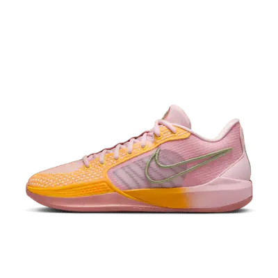 

Кроссовки Nike Sabrina 1 "West Coast Roots" Basketball Shoes, цвет Medium Soft Pink/Total Orange/Laser Orange/Oil Green