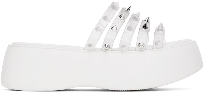 

Белые сандалии Melissa Edition Becky Punk Love Jean Paul Gaultier