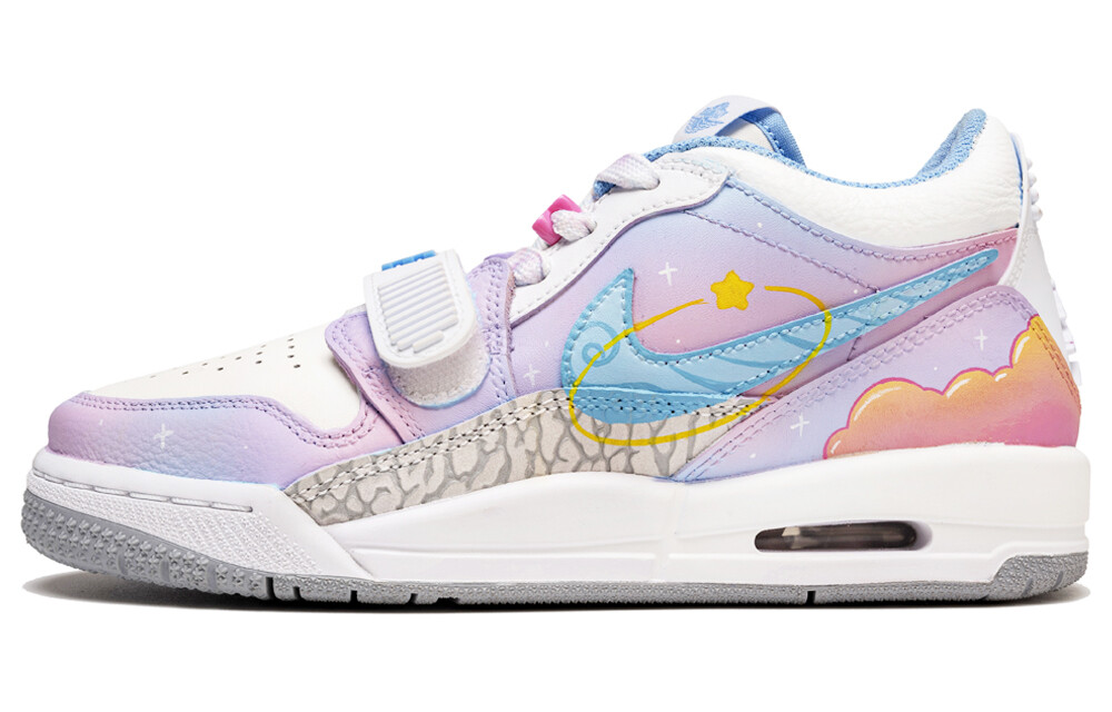 

Баскетбольные кроссовки Legacy 312 Vintage женские низкие синий Jordan