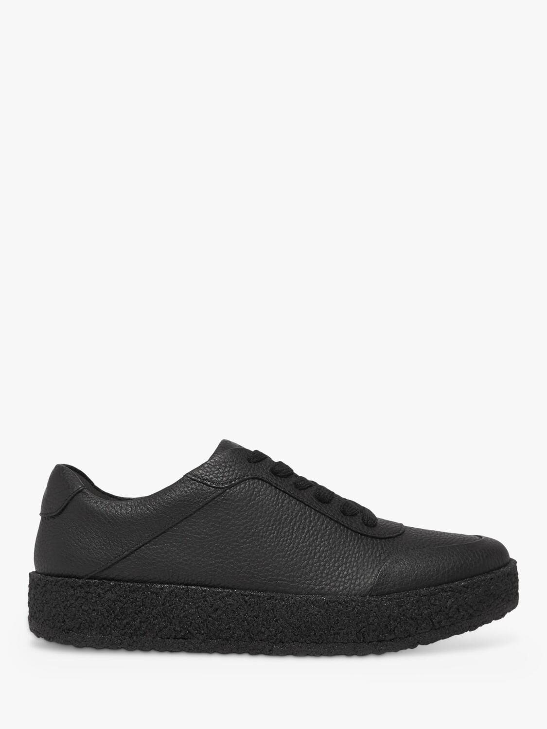

Креповые кожаные кроссовки FitFlop Rally, черные
