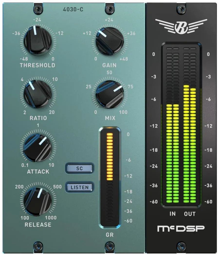 

Плагин McDSP 4030 Retro Compressor HD v7