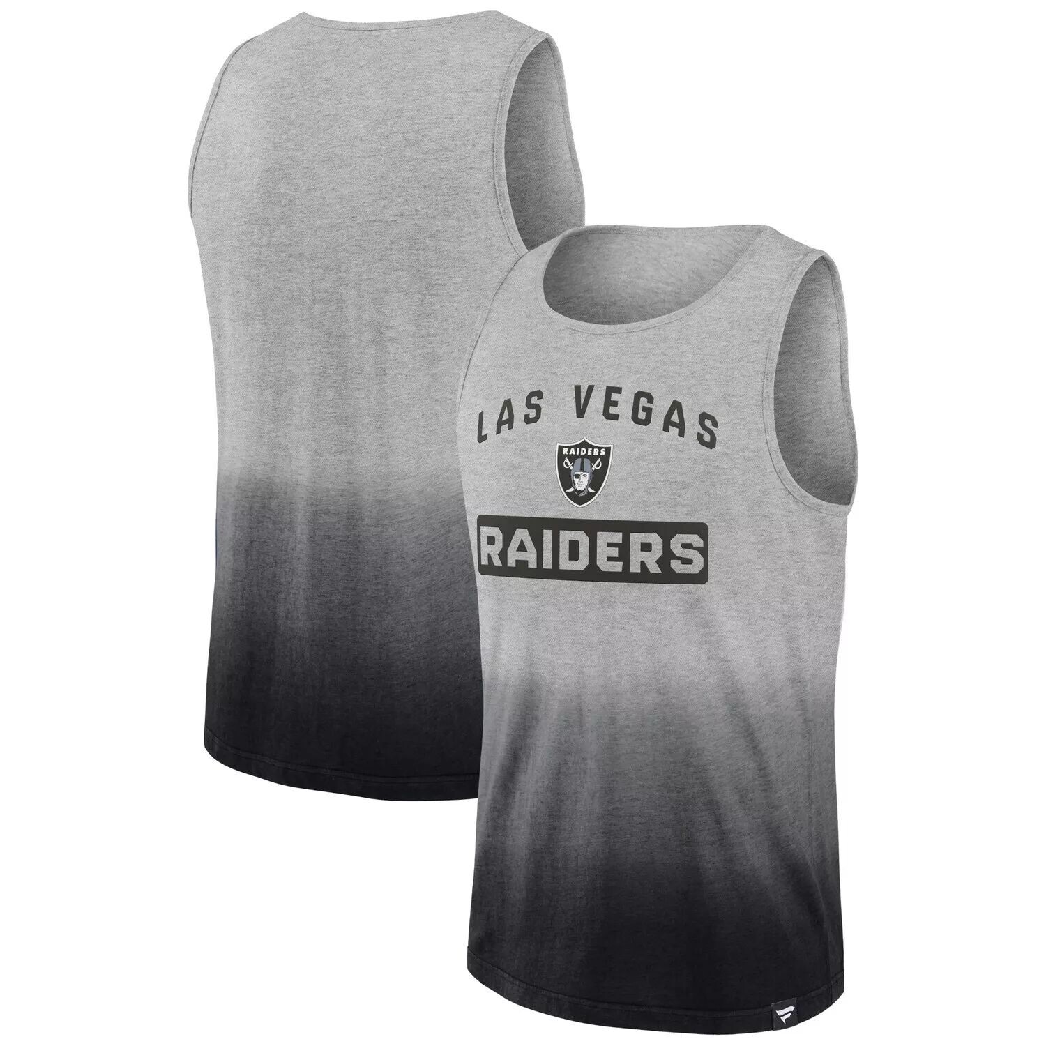 

Мужская майка Fanatics с принтом серого/черного цвета Las Vegas Raiders Our Year