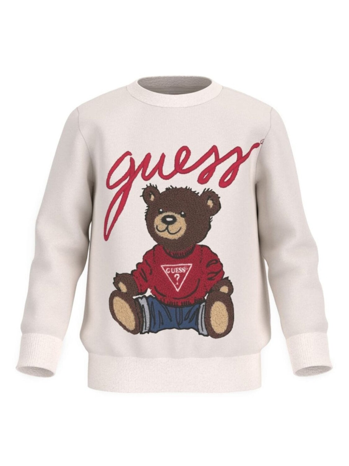 

Guess kids толстовка Guess Bear, белый