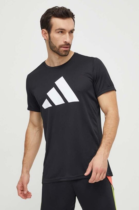 

Беговая футболка Run It Run It adidas Performance, черный