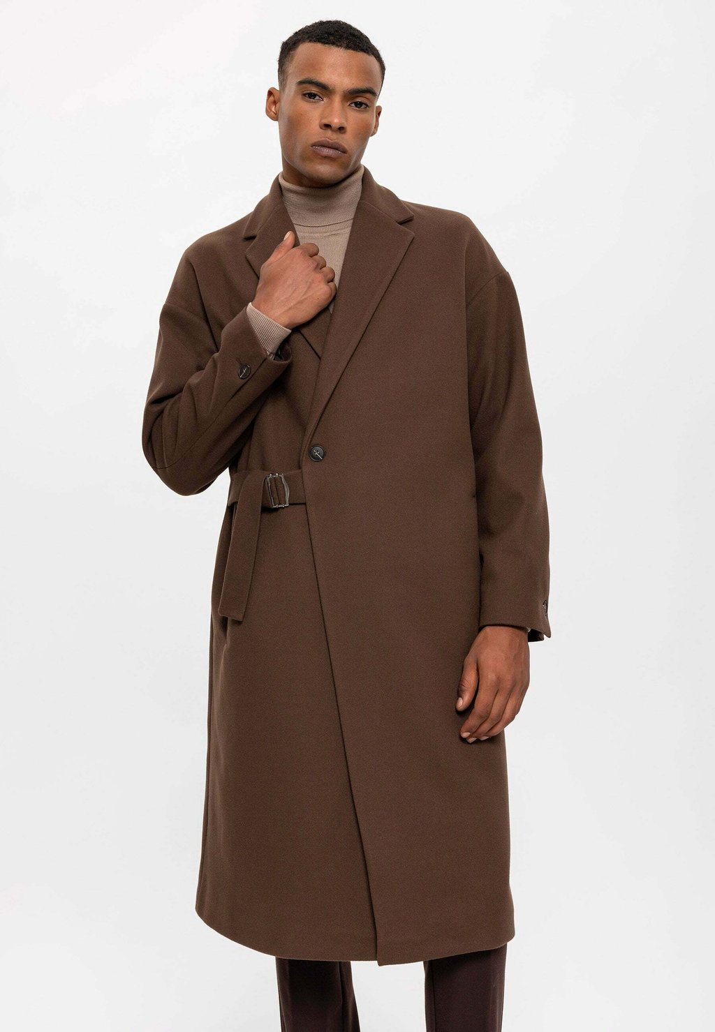 Классическое пальто Antioch, коричневое