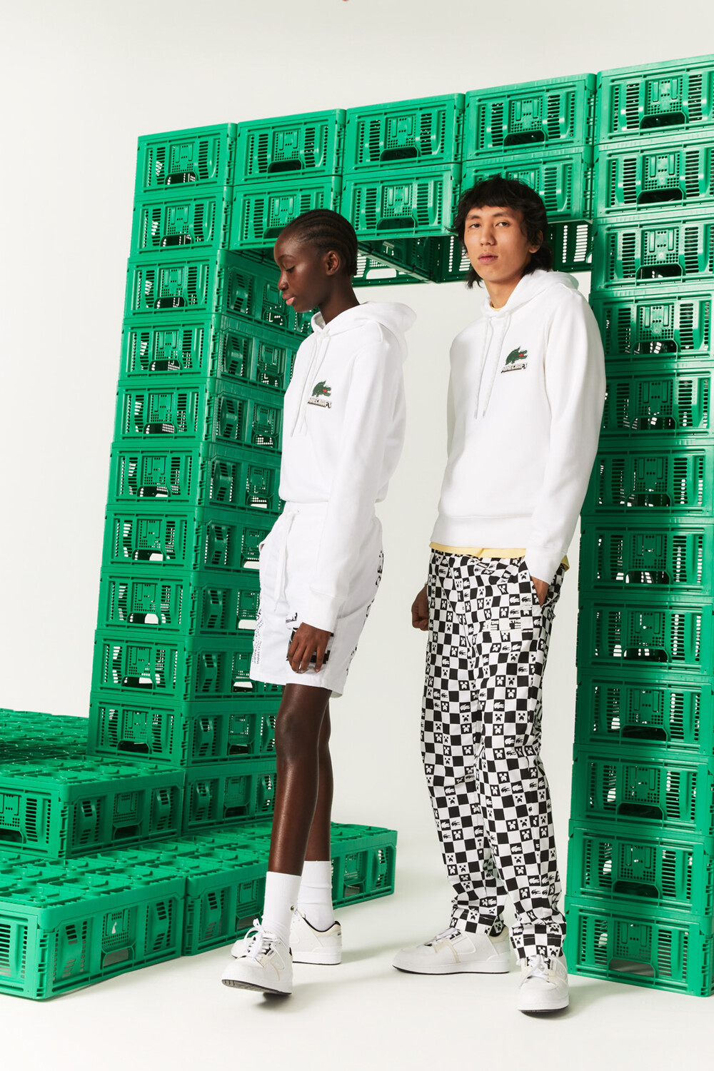 

Толстовка - Белый - Классический крой Lacoste