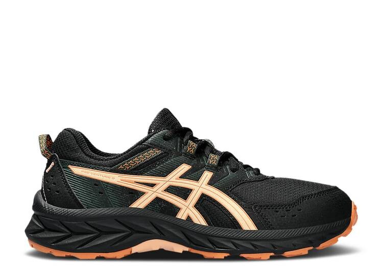 

Кроссовки ASICS GEL VENTURE 9 GS 'BLACK APRICOT CRUSH', черный