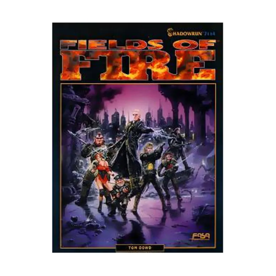 

Fields of Fire, Shadowrun (2nd Edition), мягкая обложка