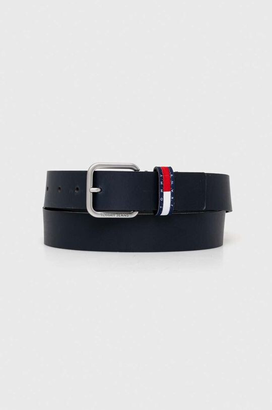 

Кожаный ремень Tommy Jeans, темно-синий