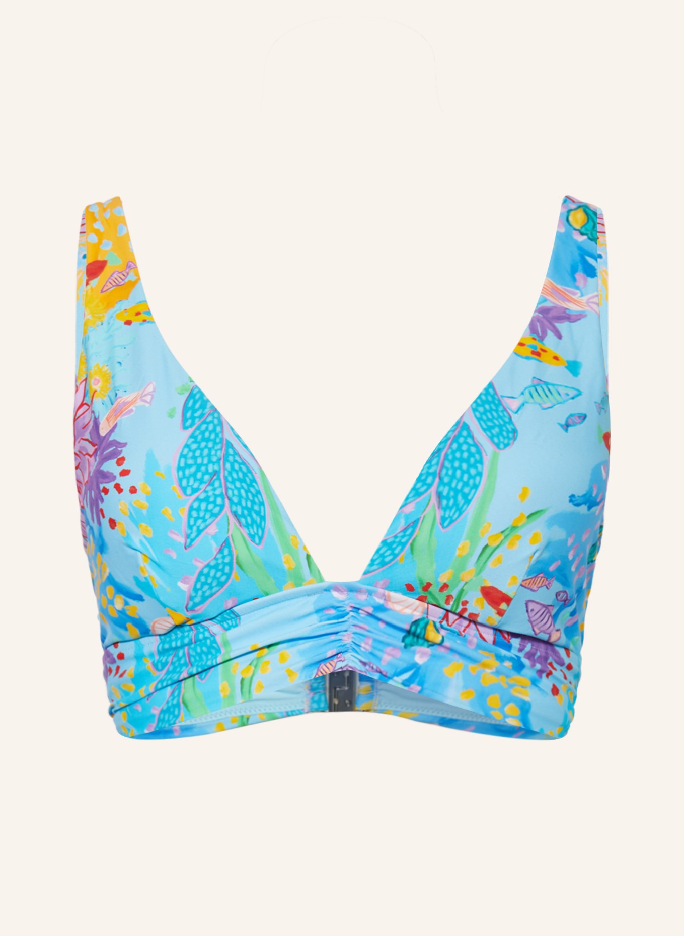 

Топ бикини SEAFOLLY Bralette UNDER THE SEA, светло-синий