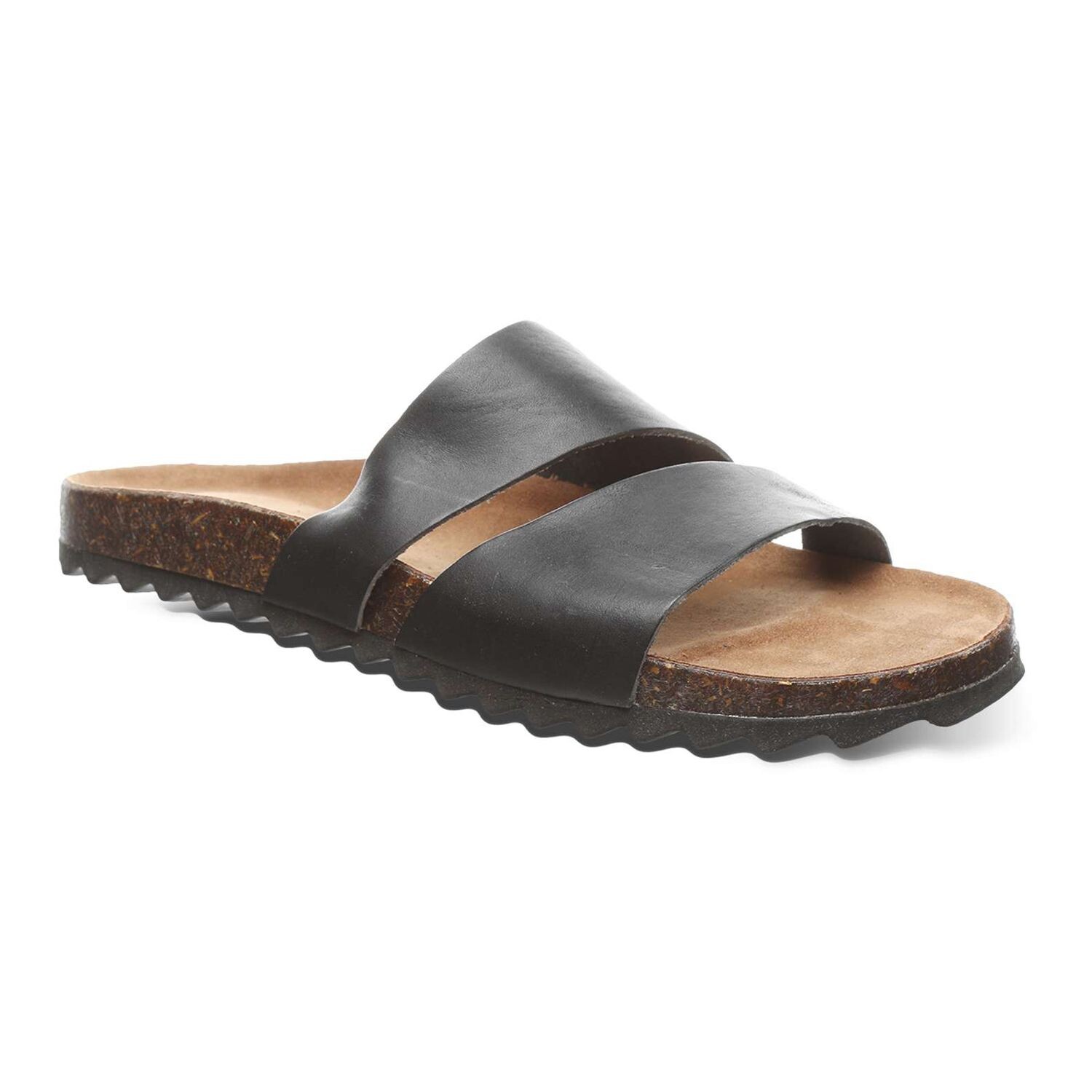 

Женские кожаные шлепанцы Bearpaw Mia Bearpaw, черный