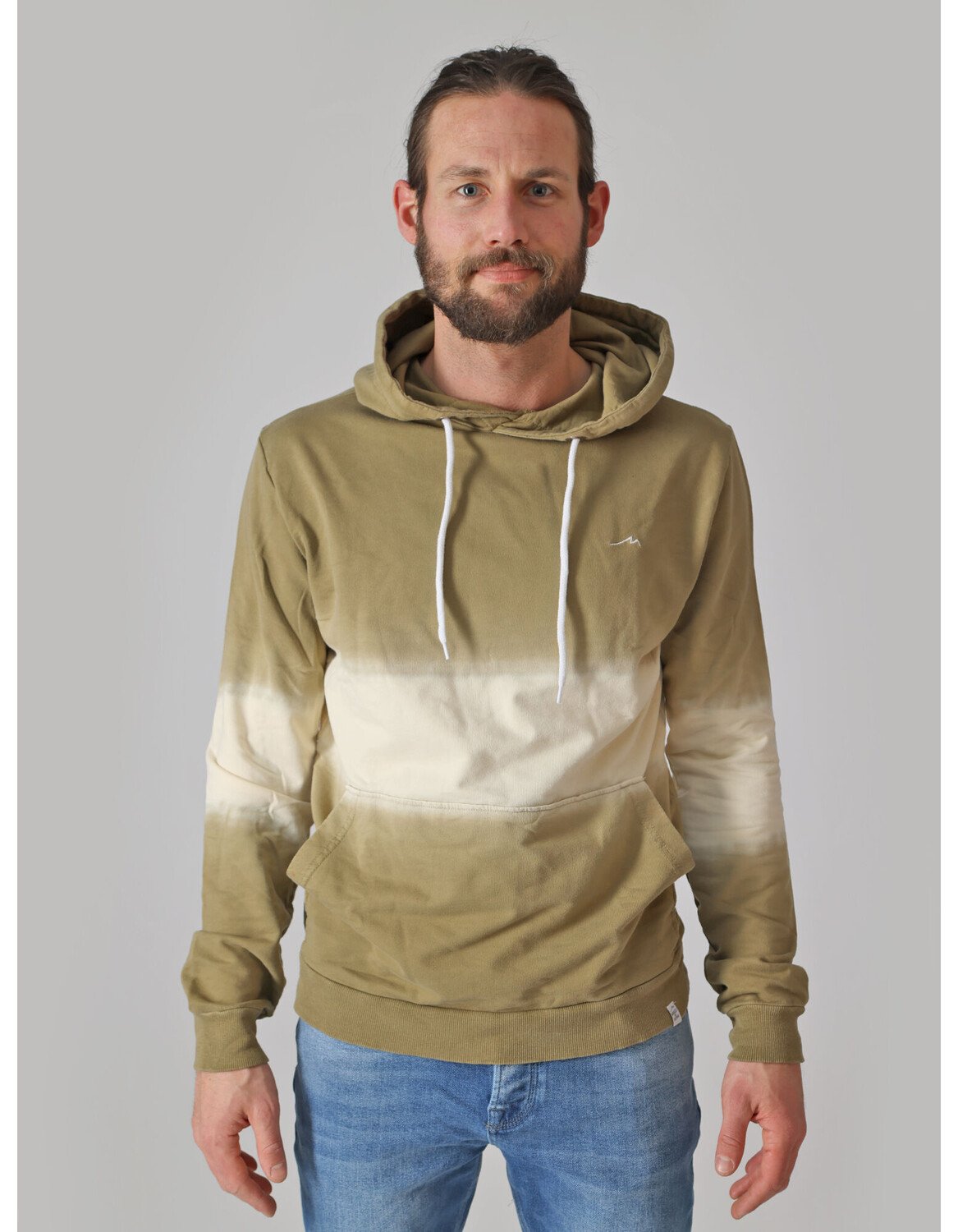 

Толстовка miracle of denim, цвет Olive Dip Dye