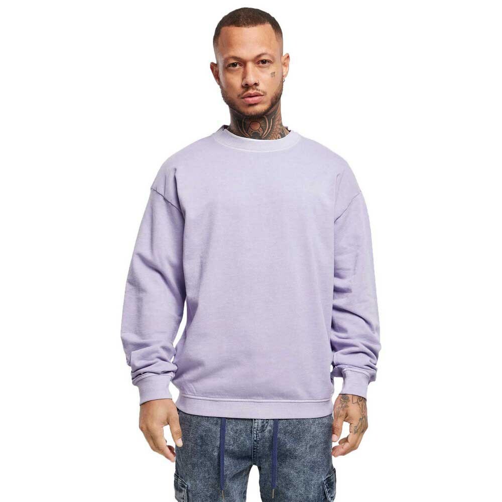 

Толстовка Urban Classics Pigment Dyed, синий