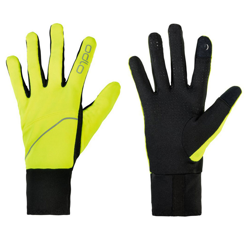 Интенсивные защитные легкие перчатки Odlo, желтый цена и фото