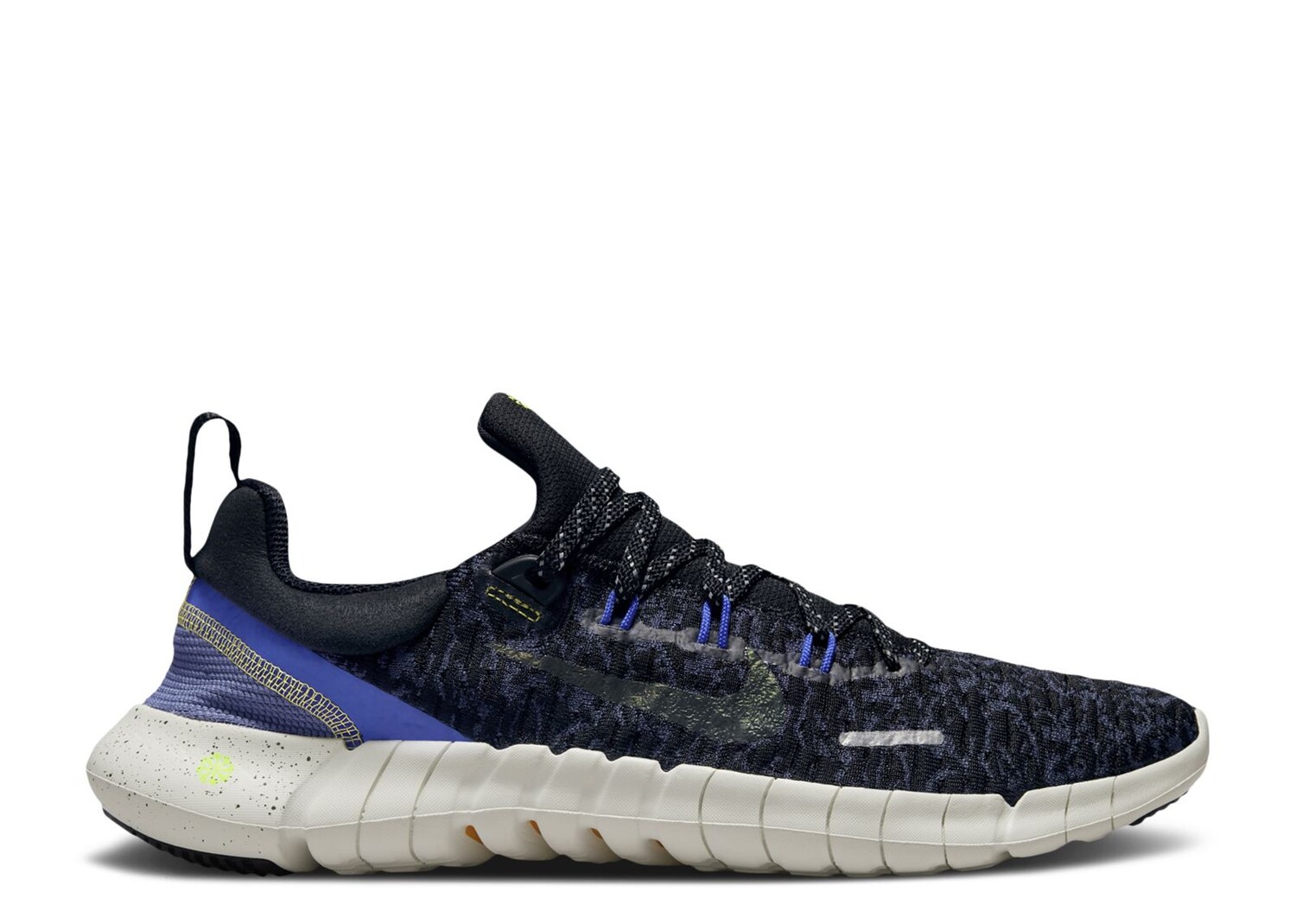 

Кроссовки Nike Free Run 5.0 Next Nature 'Black Hyper Royal', черный