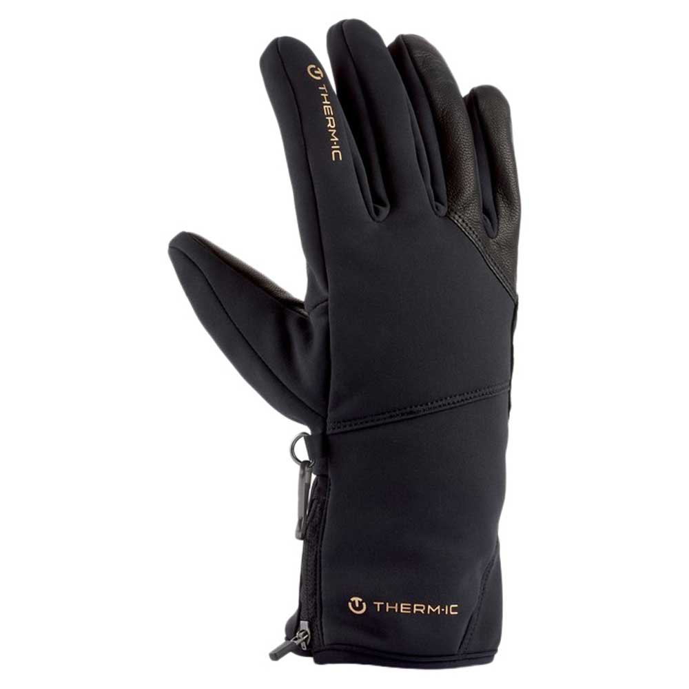 Перчатки Therm-ic Ski Light, черный защитные перчатки therm ic weather shield covers черный