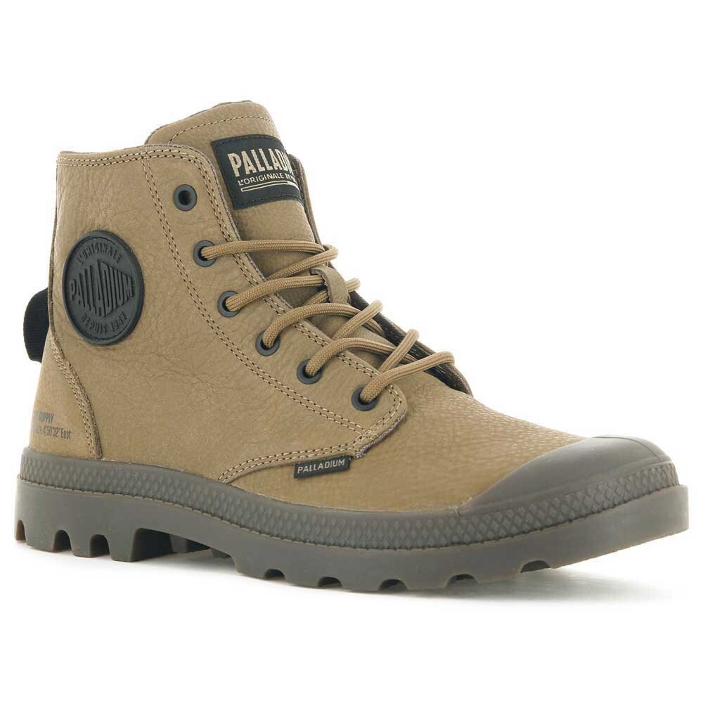 

Ботинки Palladium Pampa Hi Supply Leather, коричневый