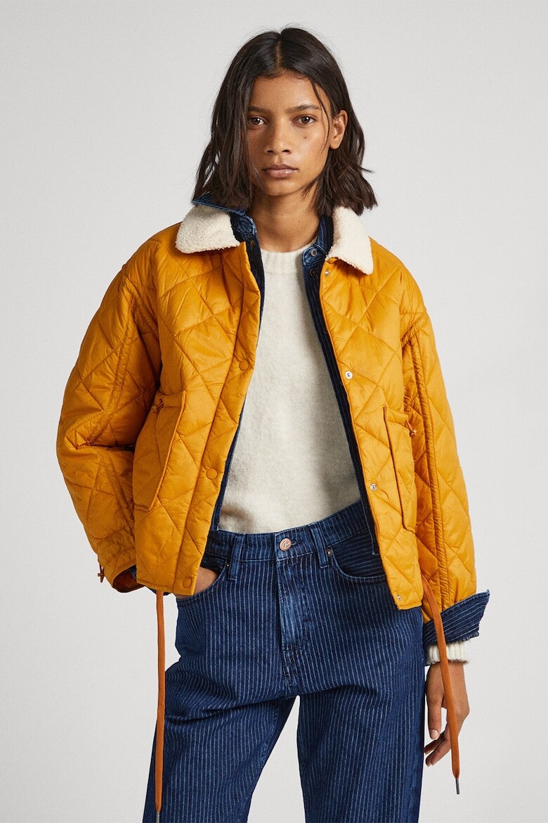 

Нико непромокаемая стеганая зимняя куртка на вате Pepe Jeans London, желтый