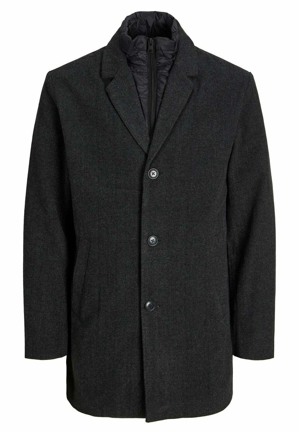 

Короткое пальто Jack & Jones, темно-серое, Серый