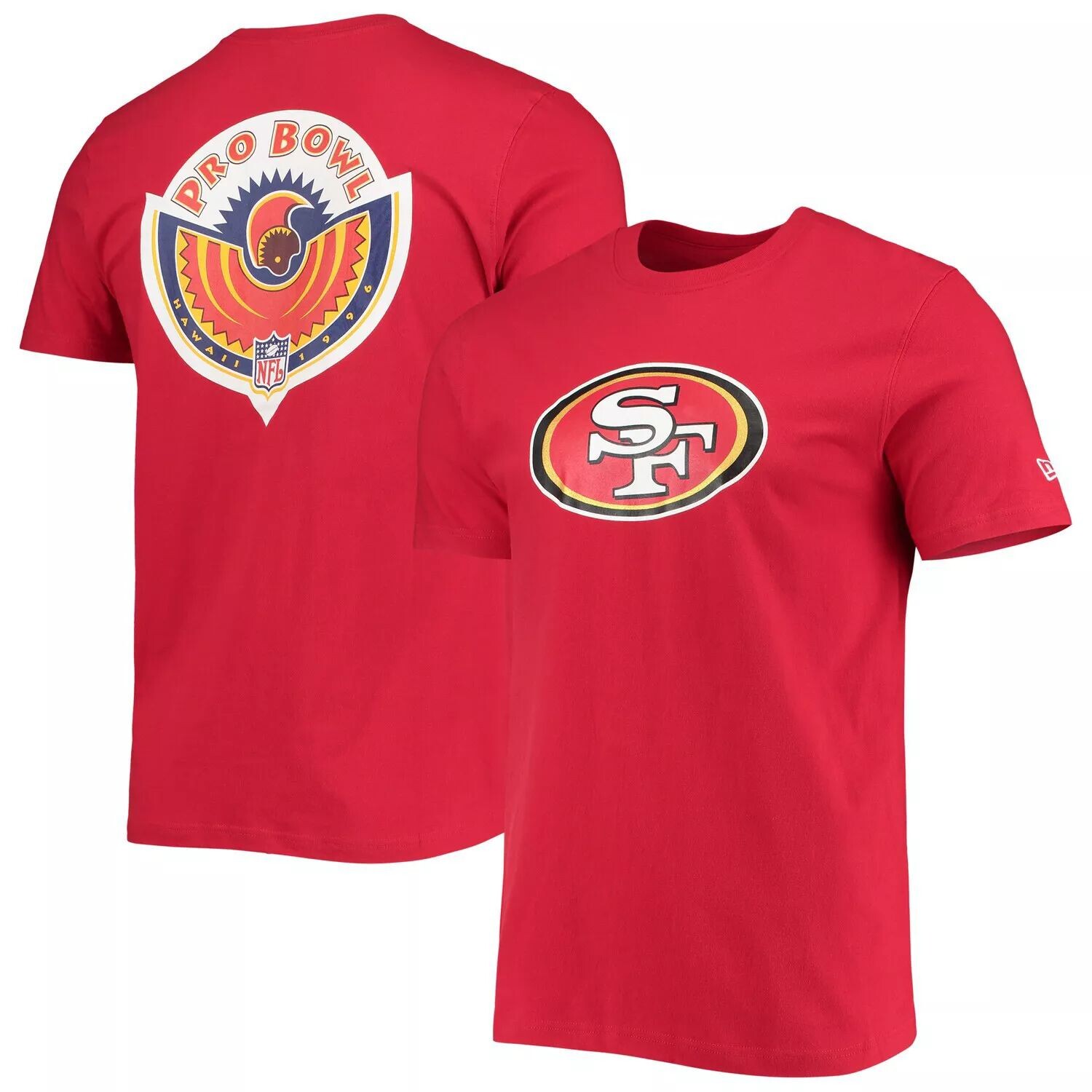 

Мужская футболка Scarlet San Francisco 49ers 1996 Pro Bowl New Era