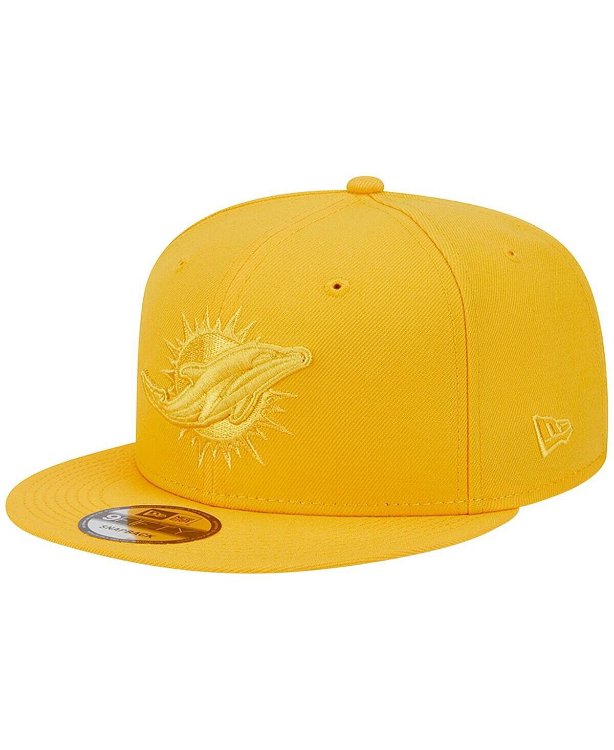 

Мужская золотистая шляпа Snapback Miami Dolphins Color Pack 9FIFTY New Era