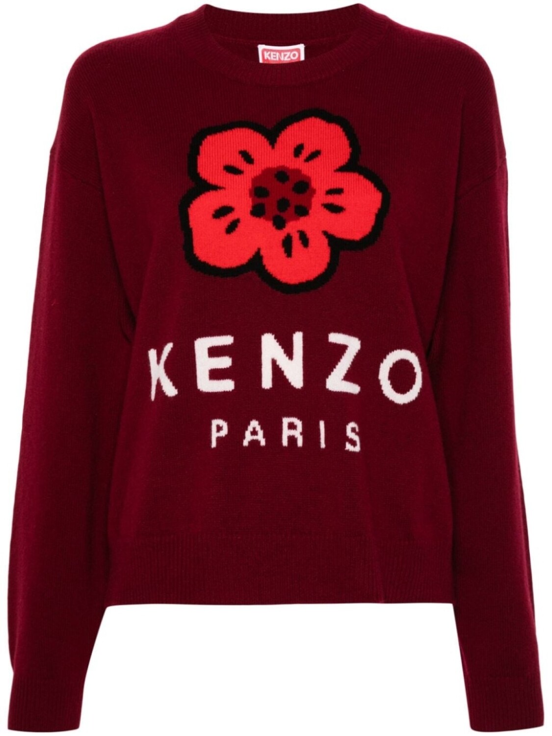 

Kenzo свитер Boke Flower, красный