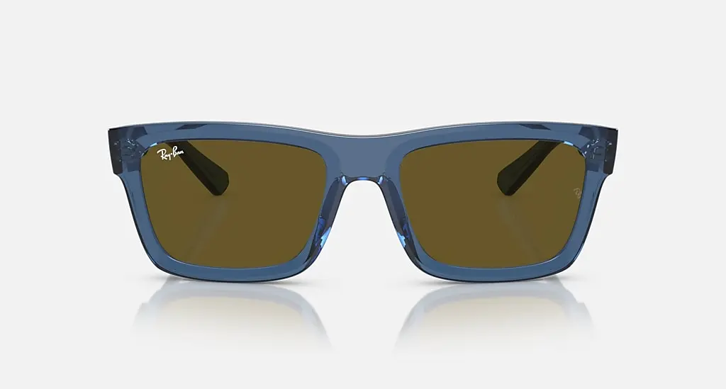 

Солнцезащитные очки Ray-Ban WARREN BIO-BASED, темно-коричневый