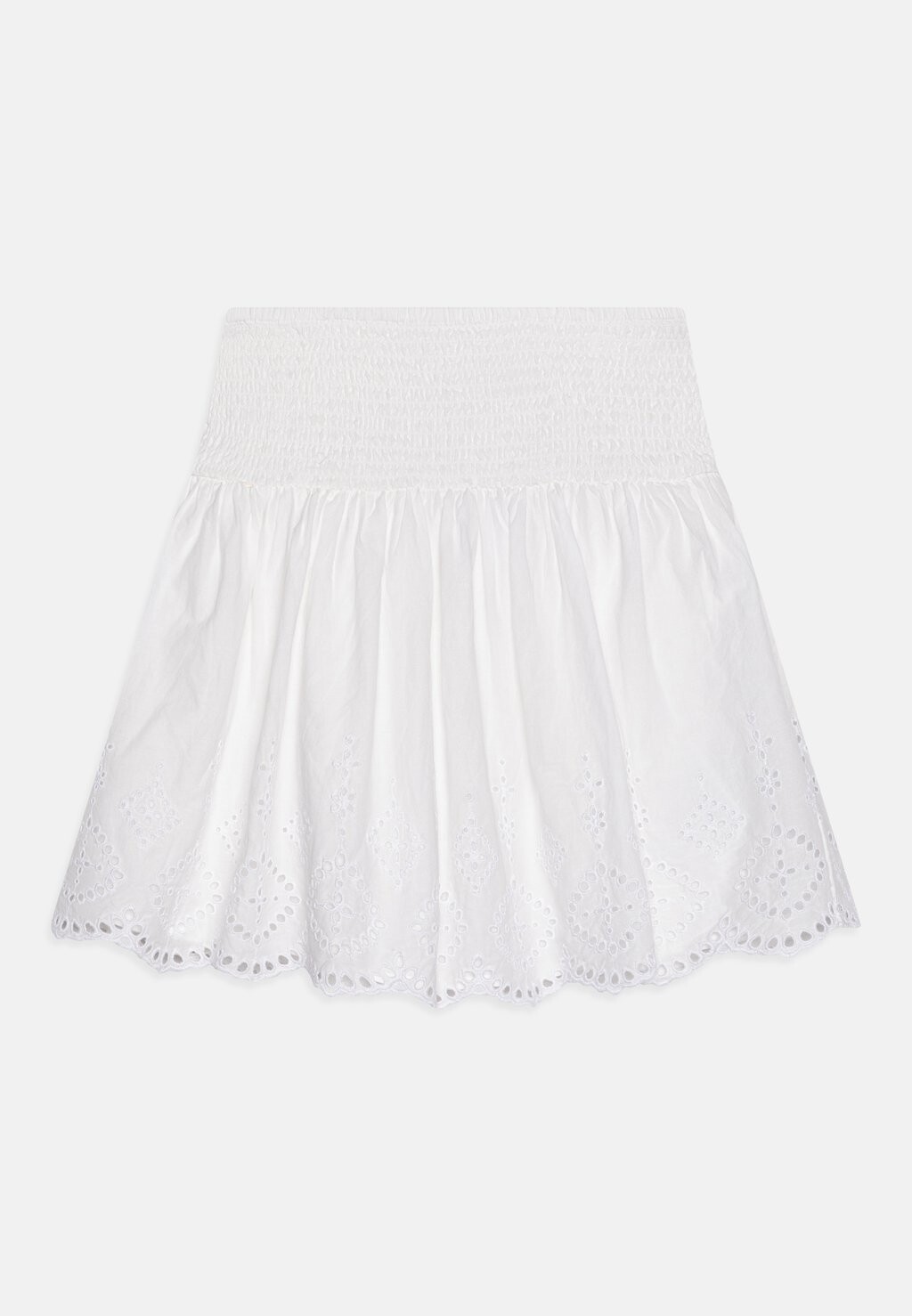 

Юбка-колокольчик Anglaise Frill Skirt Gina Tricot Young, белый