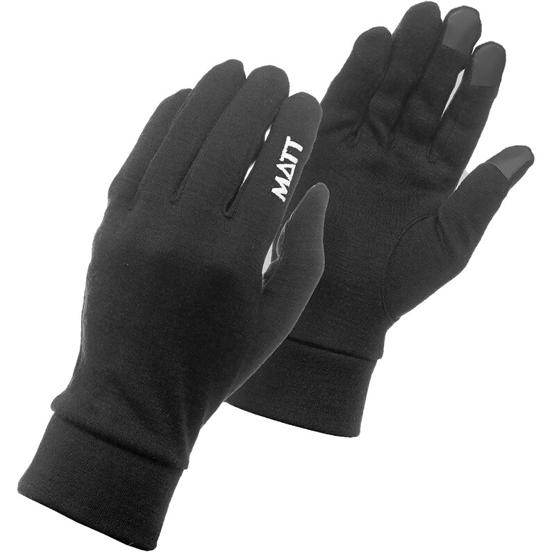 

Внутренние перчатки Merino Touch MATT, черный