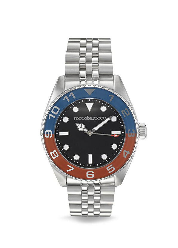

Серебряные мужские наручные часы Rb.4886M.03M Roccobarocco, черный