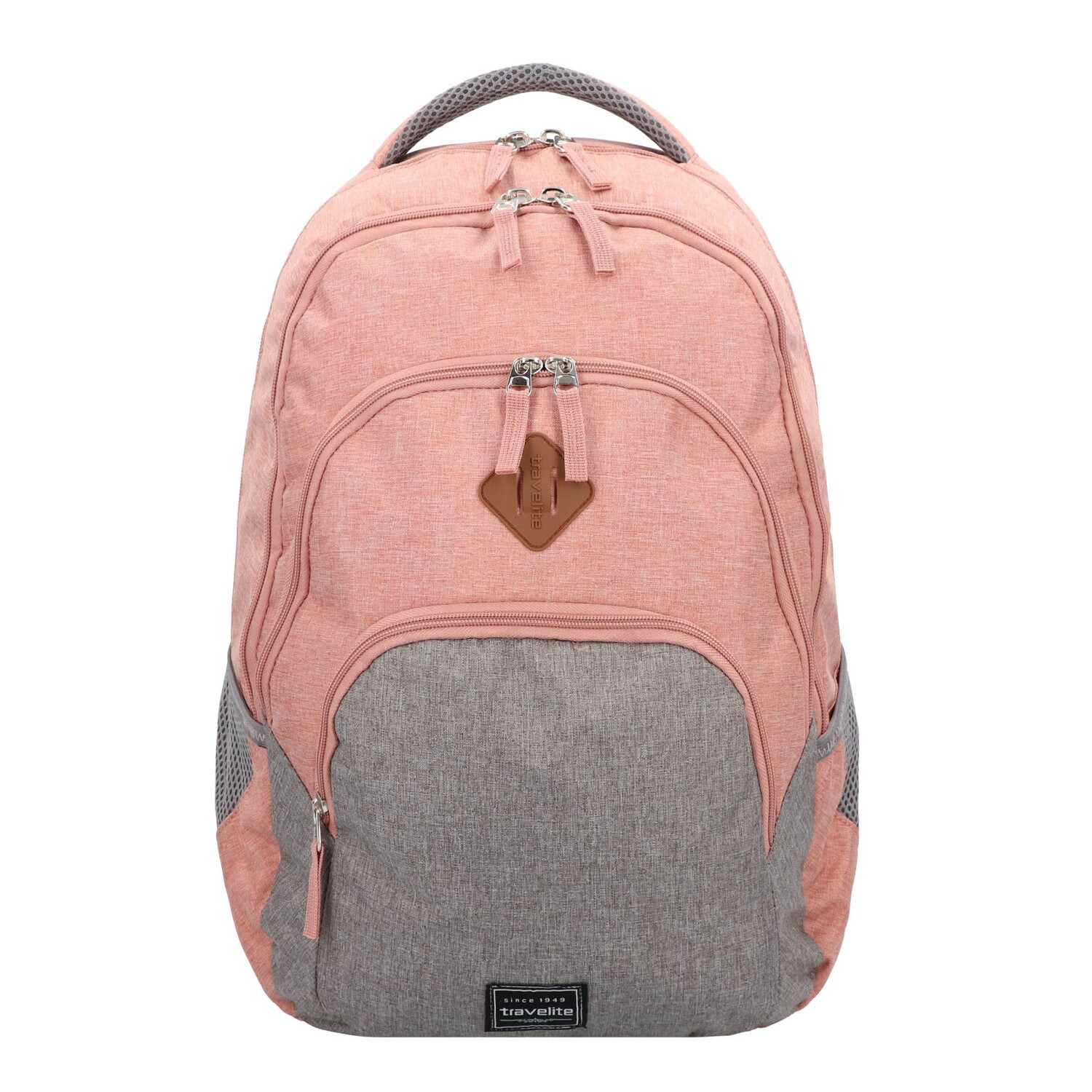 

Рюкзак travelite Basic 45 cm Laptopfach, цвет rosa grau