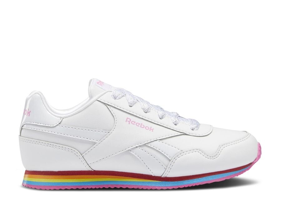 

Кроссовки Reebok Royal Classic Jog 3 Little Kid, цвет Rainbow