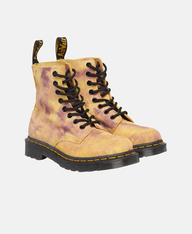 

Ботинки на шнуровке Dr. Martens, оранжевый