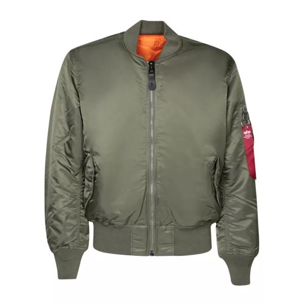 Куртка heavy-duty jacket Alpha Industries, зеленый куртка alpha industries nylon cargo shirt jacket размер l зеленый