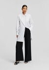 

Блузка на пуговицах SIGNATURE Karl Lagerfeld, белый