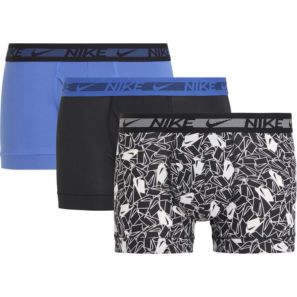 

Боксеры Nike Dri-Fit U-Stretch Mi 3 шт, разноцветный