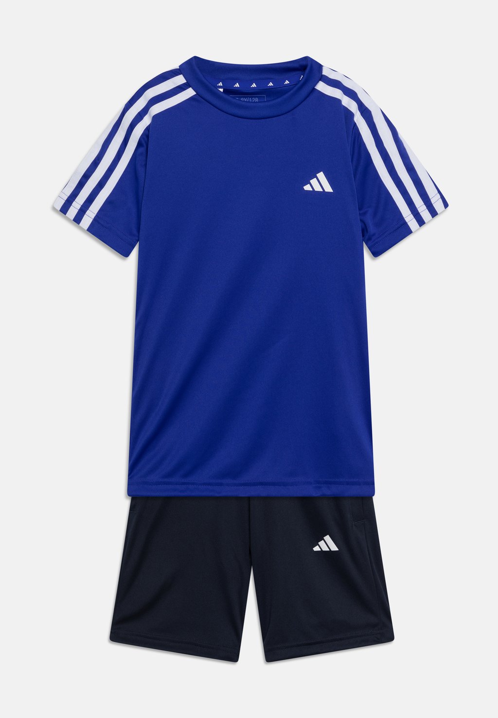 

Спортивная футболка Unisex Set Adidas, цвет lucid blue/white/legend ink