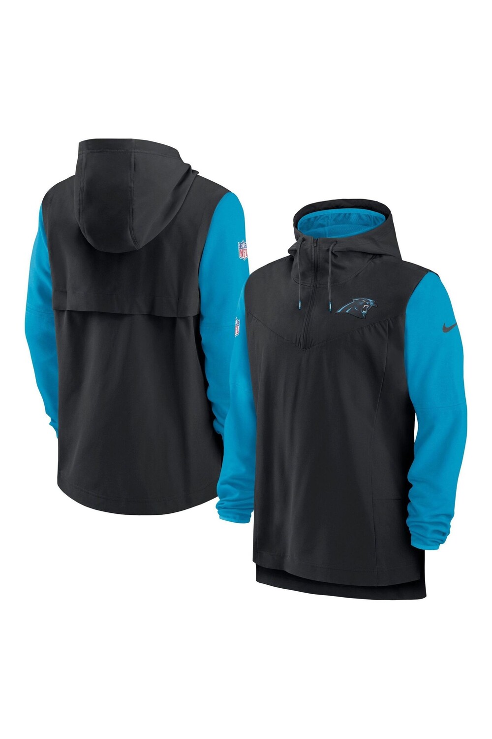 

Легкая куртка Nike Fanatics Carolina Panthers Sideline Player Nike, черный