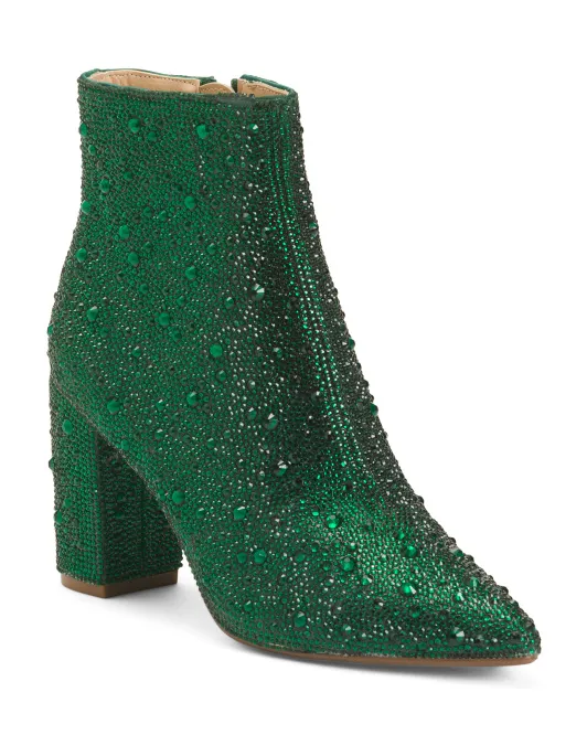 

Ботильоны Cady со стразами Betsey Johnson, цвет Emerald