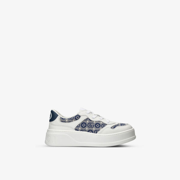 

Кожаные кроссовки Chunky B 4–8 лет Gucci, белый