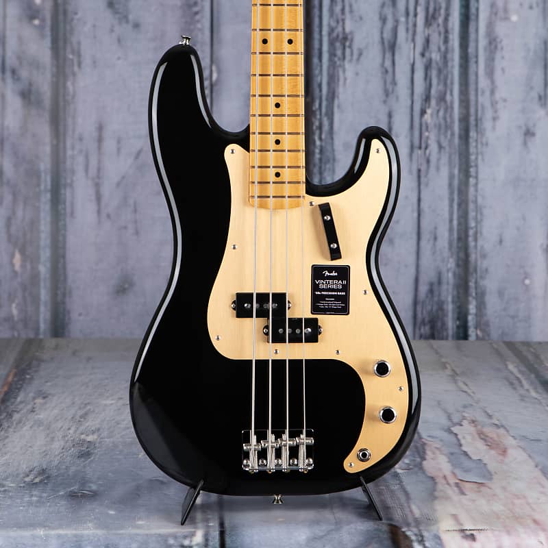 Басс гитара Fender Vintera II '50s Precision Bass, Black фото
