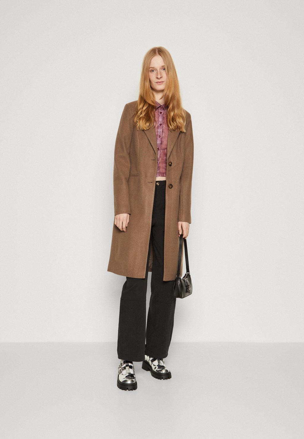 

Классическое пальто Vero Moda ПАЛЬТО VMVINCEBLAZA, цвет chocolate chip