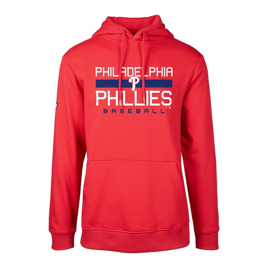 

Толстовка Levelwear Philadelphia Phillies, красный