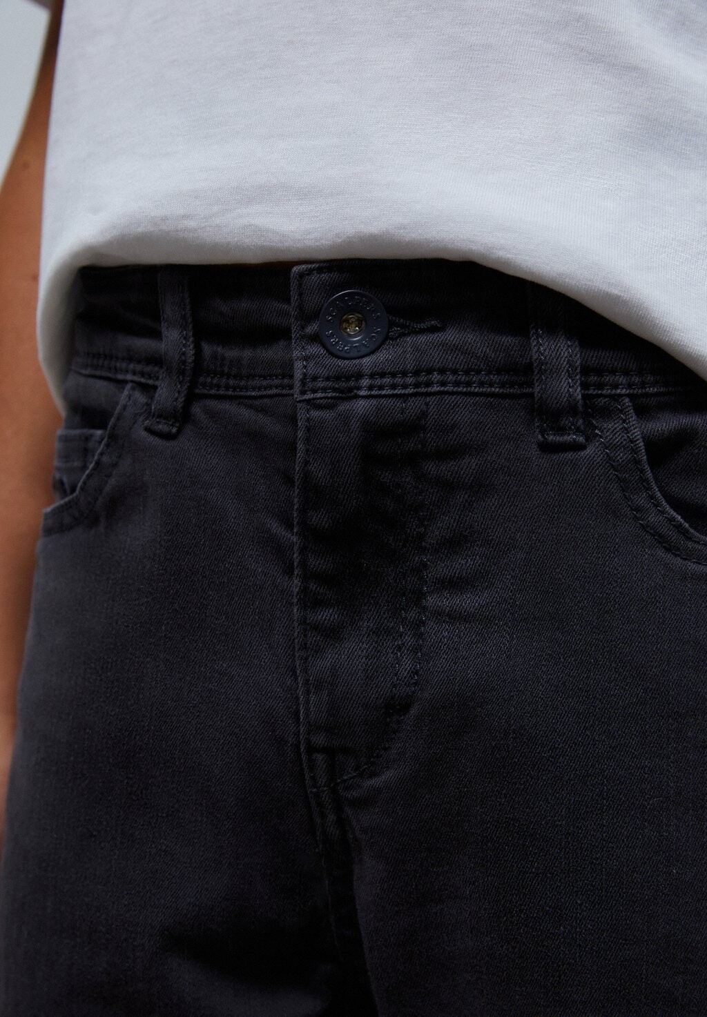 

Джинсы приталенного кроя FIVE POCKETS Scalpers, цвет dark grey